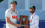 AUS vs BAN: Australia won by an innings and 51 runs; two-match series drawn 1-1 (image via getty)