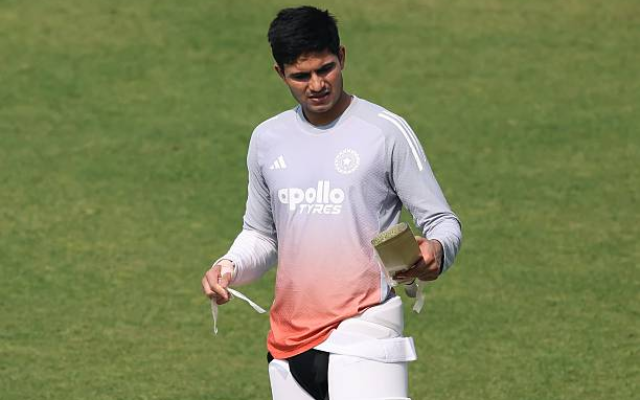 SL vs IND: Shubman Gill Likely to Miss Batting in Warm-Up Match Against Sri Lanka XI Due to Finger Injury (image via getty)