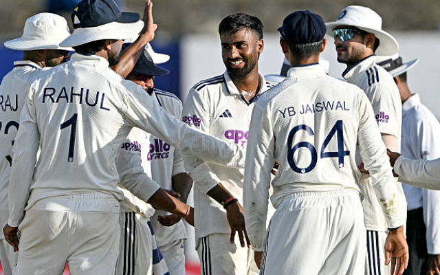 WTC Final 2027: India's Qualification Chances After Galle Win (image via getty)