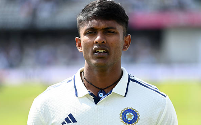 SL vs IND 2026: Injury Woes Mount for India as Top-Order Batter Sai Sudharsan Sidelined After Bumrah (image via getty)