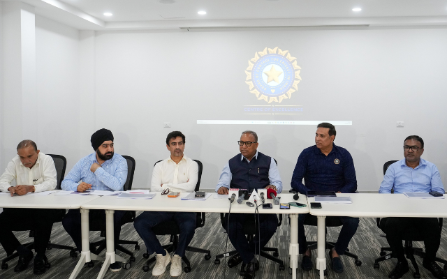 VVS Laxman Defends Centre of Excellence (image via BCCI/X)