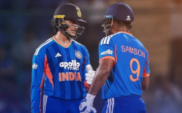 Abhishek Sharma and Sanju Samson (Image Credit- Twitter X)