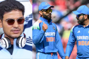 Shubman Gill, Virat Kohli and Rohit Sharma (Image credit Twitter - X)