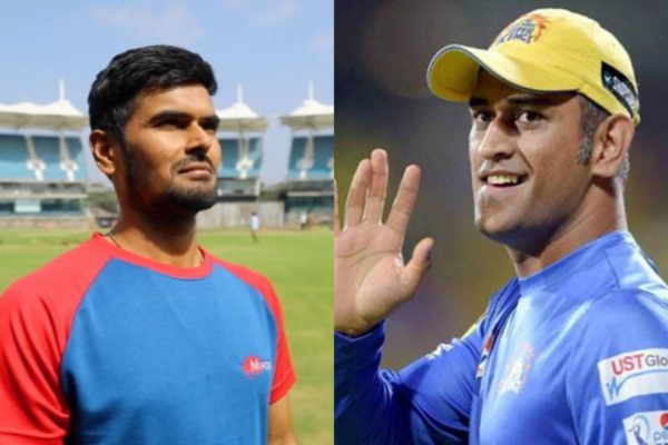  S Badrinath MS Dhoni (Image credit Twitter - X) 