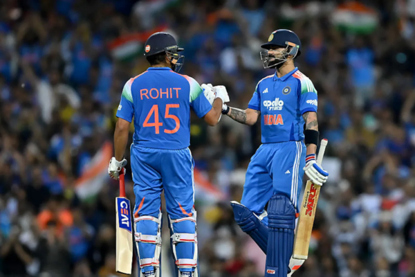Rinku Singh Backs Rohit Sharma and Virat Kohli for 2027 World Cup Glory (Image credit Twitter - X)