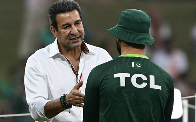 Wasim Akram Slams Pakistan Cricket Crisis (image via getty)