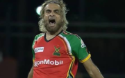 47-Year-Old Imran Tahir Breaks Record as Oldest Bowler to Take a T20 Fifer (image via X)
