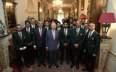 Dropped Pakistan Player Skips King Charles Meeting in Protest Against PCB (image via X)