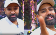 Rohit Sharma’s ‘Non-Committal?’ T-Shirt on Game Show Set Sparks Buzz Among Fans (image via X)