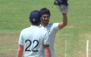 Ishan Kishan hits dazzling double century in Duleep Trophy 2026 final (image via JioHotstar)