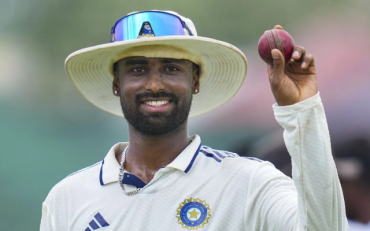 India Spinner Manav Suthar Matches Historic 1895 County Record (image via X)