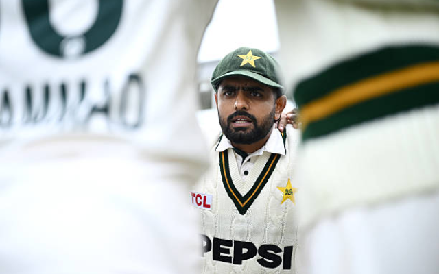 Rashid Latif Slams Babar Azam as 'Dummy Captain', Says He Should Have Resigned (image via getty)