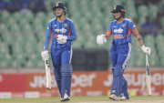 Smriti Mandhana and Shafali Verma (Image credit Twitter - X)