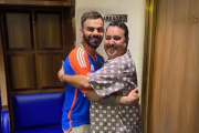 Rajkumar Sharma and Virat Kohli (Image credit Twitter - X)