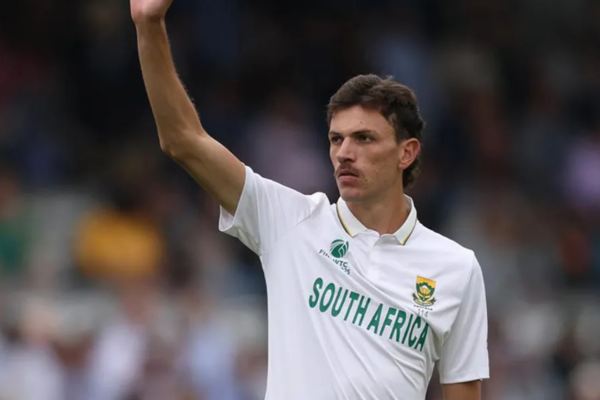 Marco Jansen Claims No. 1 Spot as Test Bowler and All-Rounder in Latest ICC Rankings (Image credit Twitter - X)