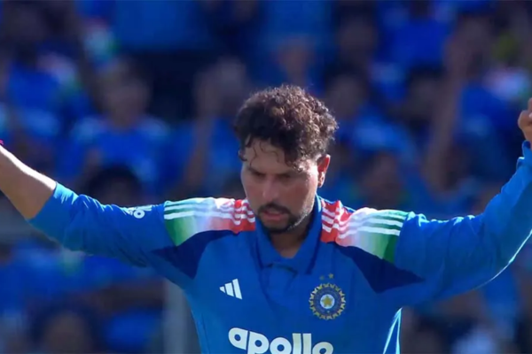  Kuldeep Yadav (Image credit Twitter - X) 