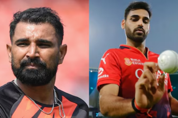 Mohammed Shami and Bhuvneshwar Kumar (Image credit Twitter - X)