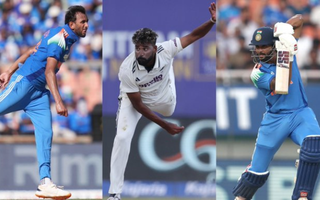 Prasidh Krishna Ruled Out of New Zealand ODIs with Hamstring Injury; Siraj and Nitish Reddy Drafted for India A (image via X)