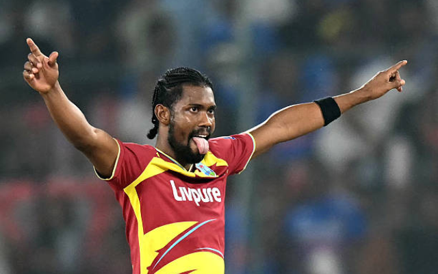 IND vs WI: Keemo Paul Shatters World Record With Historic 5-Wicket Haul Against India (image via getty)