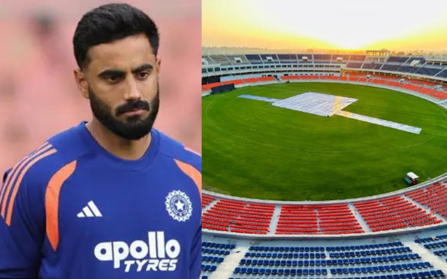 IND vs WI: Naman Dhir Expects High-Scoring Finale as New Chandigarh Hosts 3rd ODI (image via X)