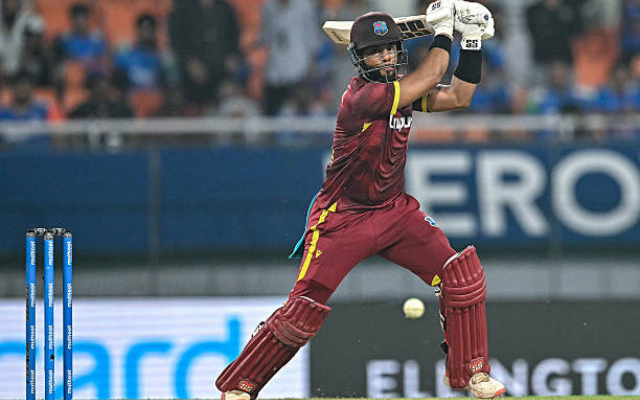 Shai Hope Reveals How MS Dhoni Advice Inspired Match-Winning 162 vs India (image via getty)