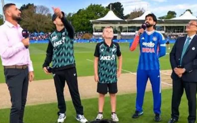 NZ vs IND 2026, 2nd T20I: India opted to bowl first (image via X)