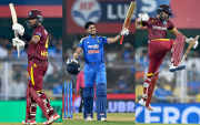 IND vs WI: Top 3 run-scorers from ODI series (image via getty)