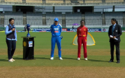 IND W vs ZIM W 2026, 1st ODI: Zimbabwe opted to bat first (image via JioHotstar)