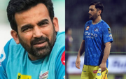 CSK Coach Zaheer Khan Set to Consult MS Dhoni Ahead of IPL Retention Cut-Off (image via X)