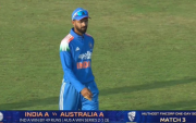 IND A vs AUS A: India A Avoid Clean Sweep with 49-Run Victory in 3rd ODI (image via JioStar)