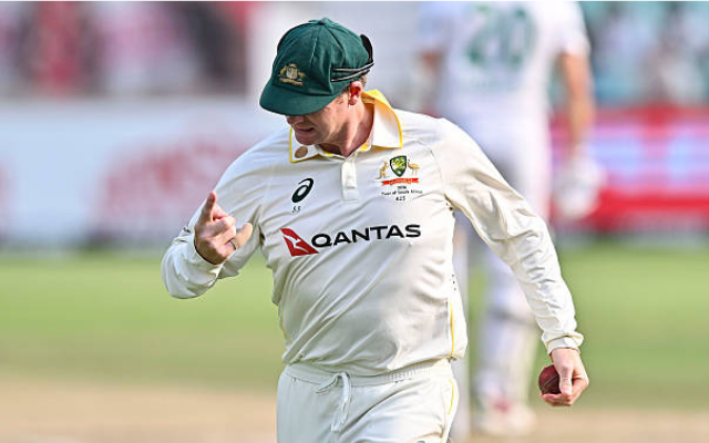 Steve Smith Surpasses Joe Root to Claim World Record for Most Test Catches (image via getty)