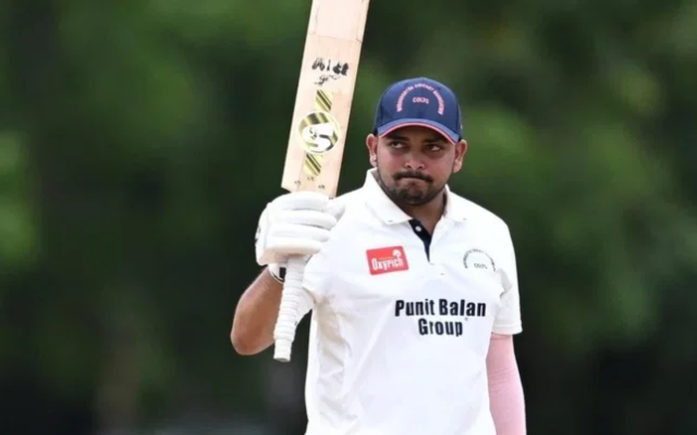 Prithvi Shaw to lead Maharashtra in Ranji Trophy 2026-27 opener vs Services (image via X)