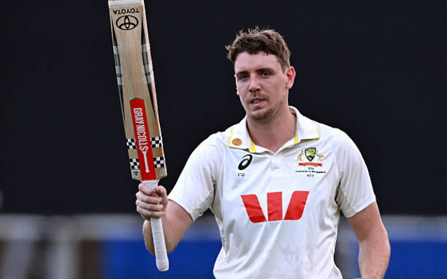 Cameron Green Set to Miss Opening Test Against South Africa (image via getty)