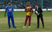 IND vs WI 2026, 1st T20I: India opted to bowl first (image via JioHotstar)