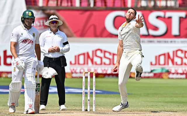 SA vs AUS: Hazlewood and Renshaw Power Australia to Dominant 214-Run Win Over South Africa in 1st Test (image via getty)