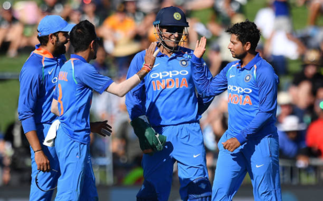 Yuzvendra Chahal on How MS Dhoni Masterminded His Bowling Success (image via getty)